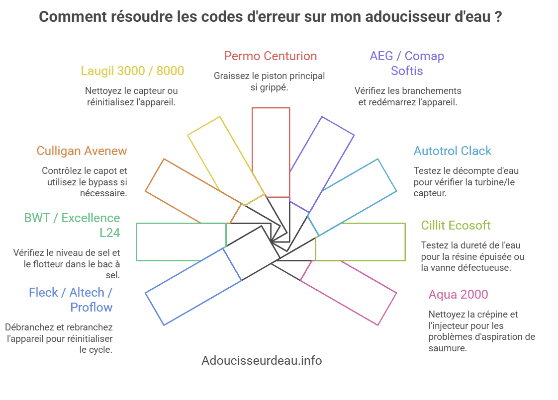 comment résoudre les codes d'erreur sur mon adoucisseur d'eau comment résoudre les codes d'erreur sur mon adoucisseur d'eau